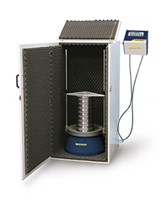 Støydempende kabinett til Matest siktemaskin